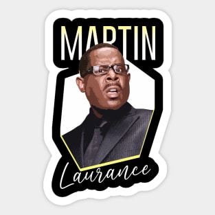 martin lawrence funny face Sticker